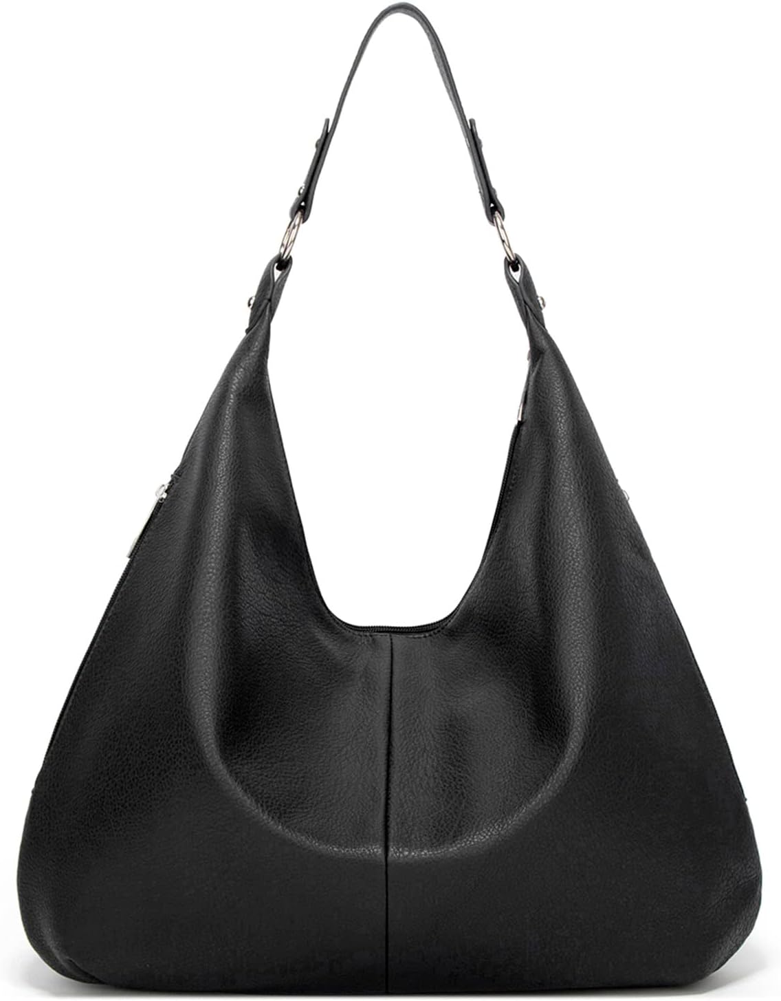 Ashioup Hobo Bags for Women Soft PU Leather Shoulder Bag Vintage Slouchy Handbag with Zipper
