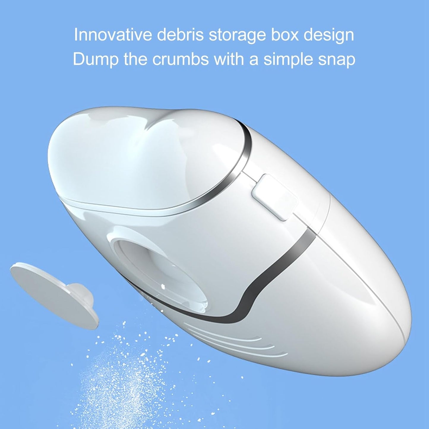 Automatic Electric Nail Clipper Multifunction Efficient Safety Low Noise Automatic Nail Clipper for Home Travel(For fingernail trimming only)