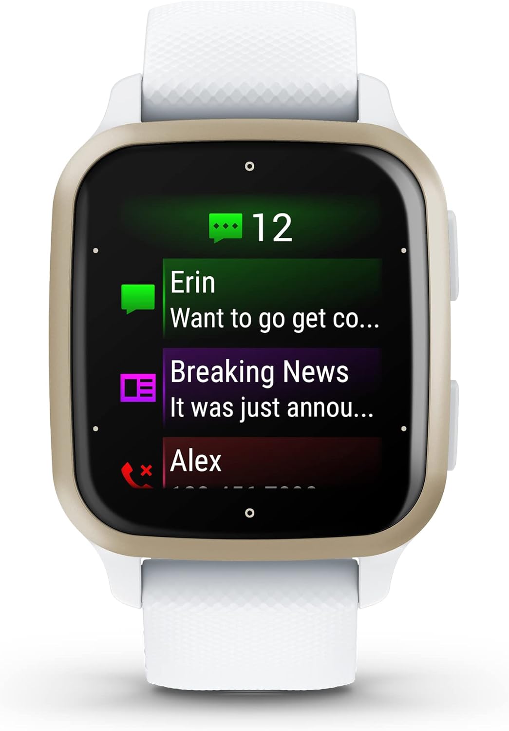 Garmin Venu® Sq 2 GPS Smartwatch, All-Day Health Monitoring, Long-Lasting Battery Life, AMOLED Display, Slate and Shadow Gray