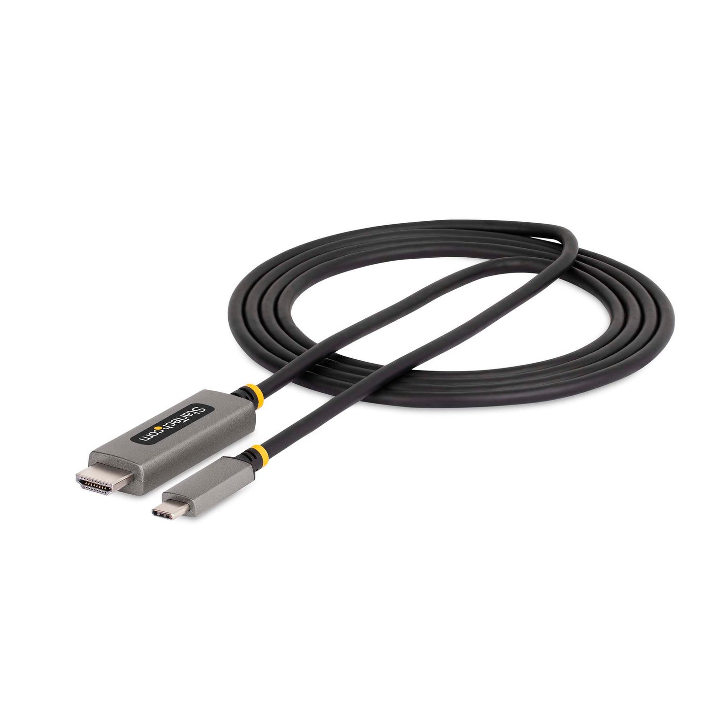 6.6ft (2m) USB-C to HDMI Adapter Cable, 8K 60Hz, 4K 144Hz, HDR10, USB Type-C to HDMI 2.1 Video Converter Cable, USB-C DP Alt Mode/USB4/Thunderbolt Compatible - USB-C Laptop to HDMI
