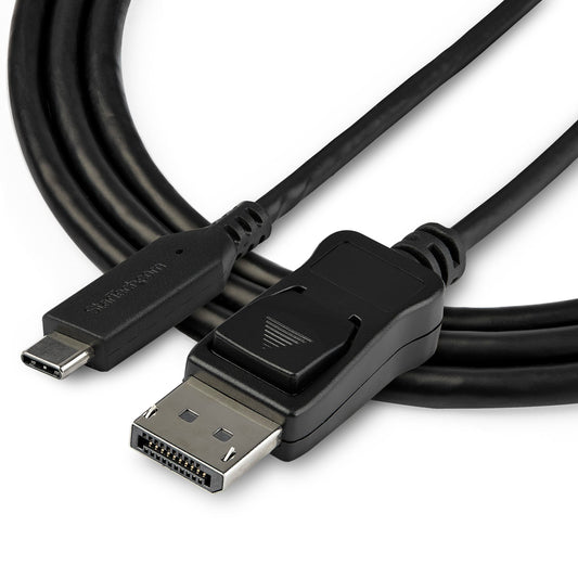 3.3ft (1m) USB C to DisplayPort 1.4 Cable - 8K/5K/4K USB Type-C to DP 1.4 Alt Mode Video Adapter Converter - HBR3/HDR/DSC - 8K 60Hz DP Monitor Cable - USB-C/Thunderbolt - PuriLite