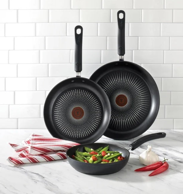 T-fal Skillet Set, 3-piece