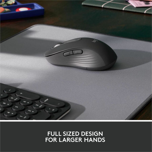 Logitech Signature M650 L for Business (Graphite) - Brown Box - PuriLite