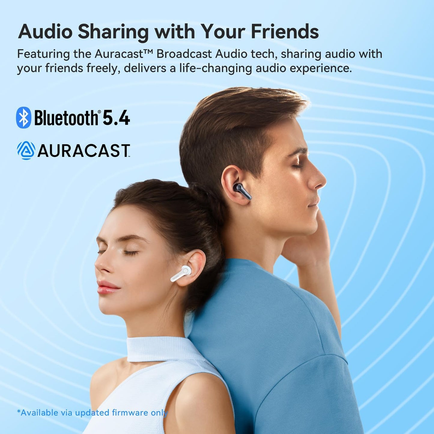 EarFun Air Pro 4 - Adaptive Hybrid ANC Wireless Earbuds, aptX™ Lossless, LDAC, 52H Playtime, Bluetooth 5.4