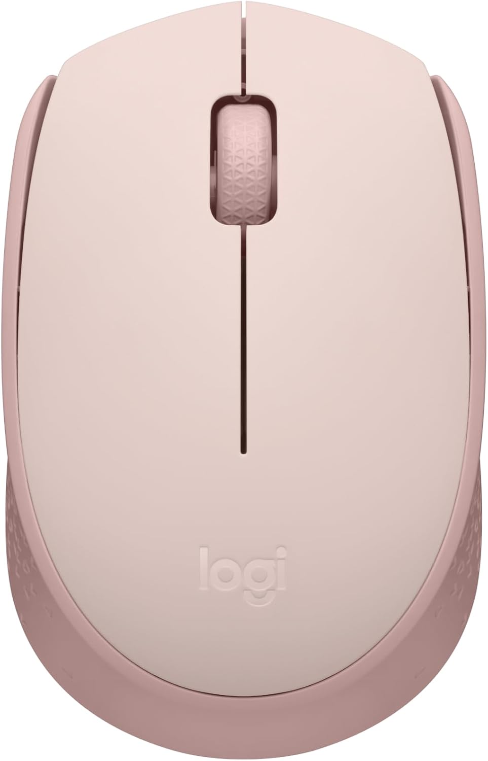 Logitech M170 Wireless Mouse for PC, Mac, Laptop, 2.4 GHz with USB Mini Receiver, Optical Tracking, 12-Months Battery Life, Ambidextrous - Rose