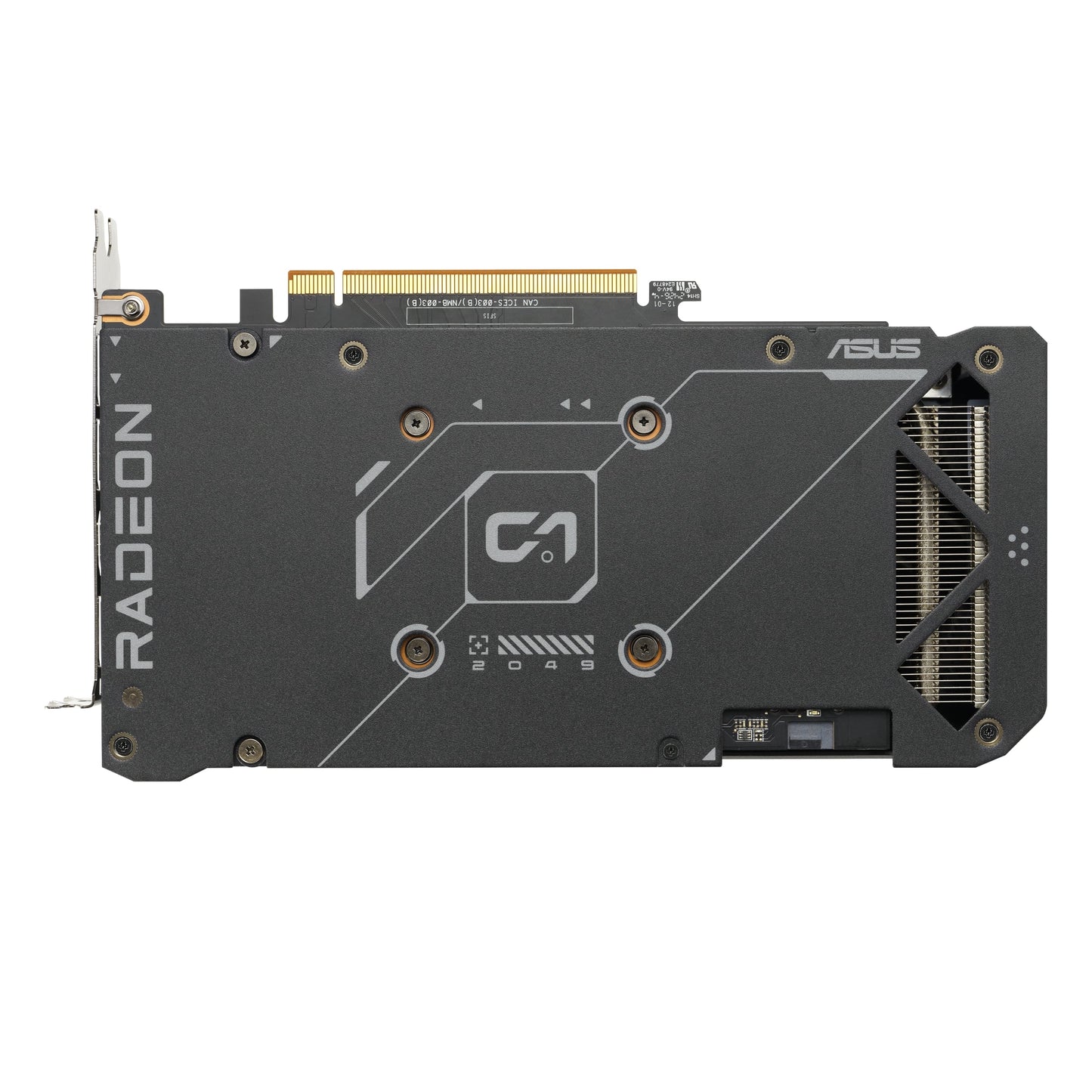 ASUS - Dual Radeon RX 7600 EVO OC Edition 8GB GDDR6 Graphics Card - HDMI 2.1, 2715MHz Boost Clock, Axial-Tech Fans