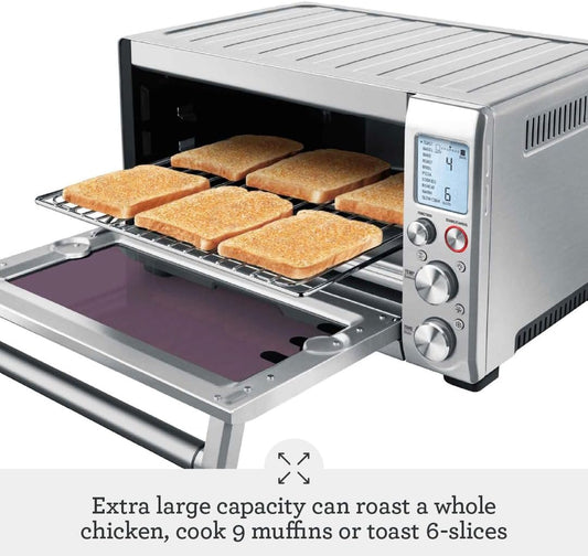 Breville BOV845BSS Smart Oven Pro Countertop Convection Oven, Brushed Stainless Steel - PuriLite