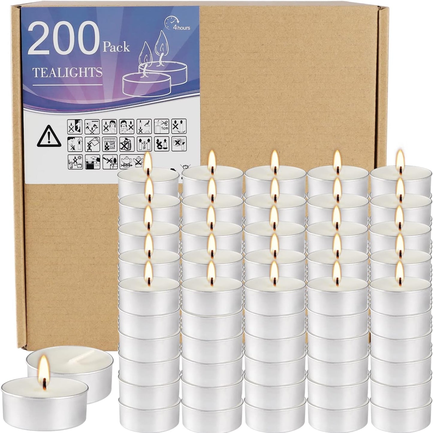 Purilite Select White Tea Scented Tealight Candles
