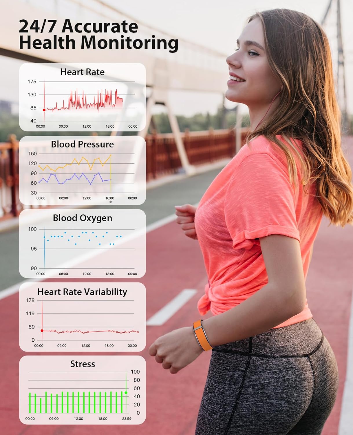 Purilite Select Minimalist Smart Fitness Tracker