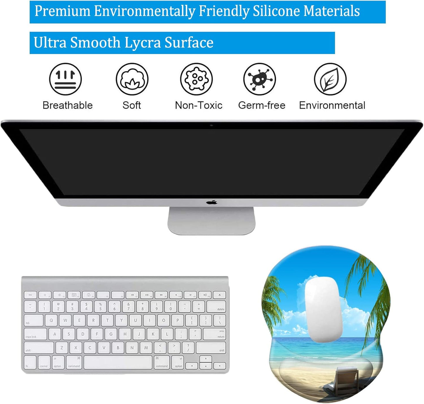 Purilite Select Ergonomic Mouse Pad