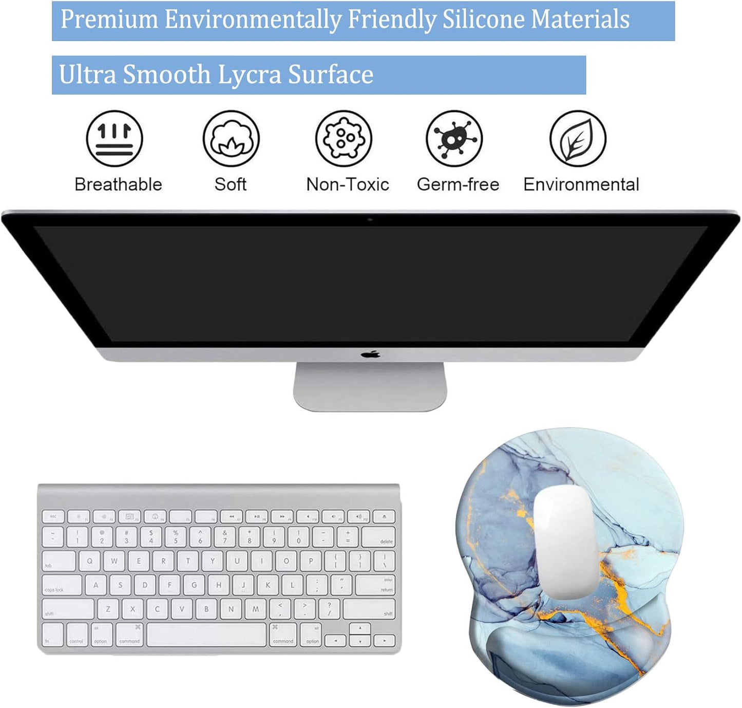 Purilite Select Ergonomic Mouse Pad