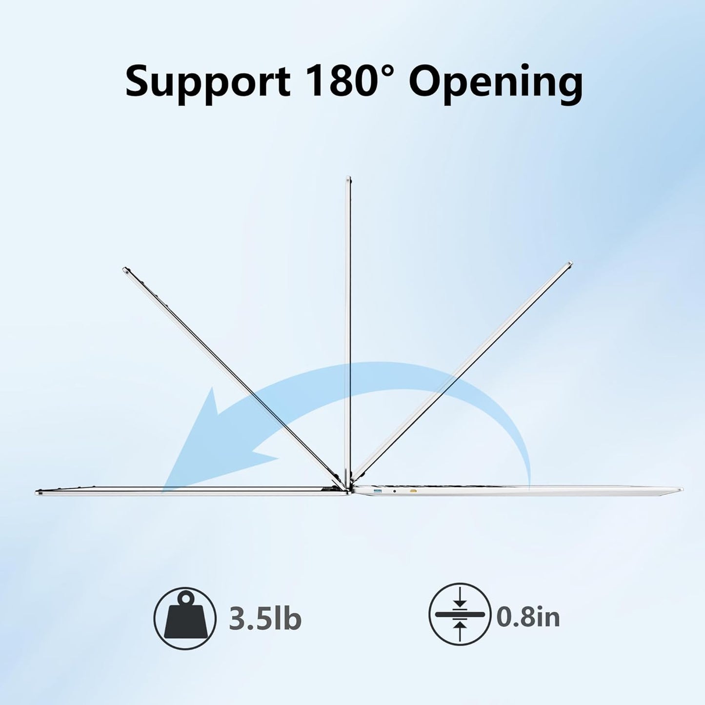 16 Inch Gaming Laptop, Laptop Computer 2025 Windows 11 Pro, 16GB RAM 512GB SSD, Intel 12th Gen N95 Processor(up to 3.4GHz), Backlit Keyboard, Fingerprint Unlock, FHD 1920 * 1200