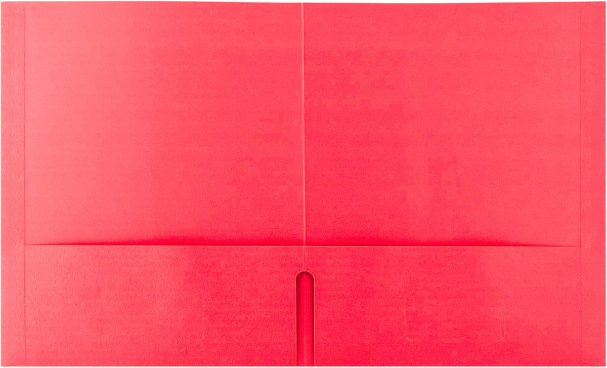 Hilroy Twin Pocket Portfolios, 9.5" x 11.75", 4-Pack, Assorted Colours (06042) - PuriLite