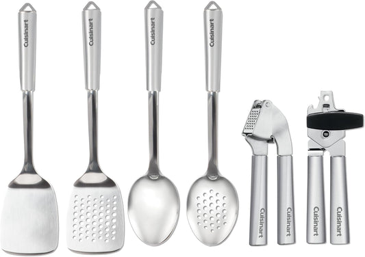 Cuisinart 6-Piece Stainless Steel Kitchen Utensils Set, Fusion Pro Collection (CTG-14-6PTC)
