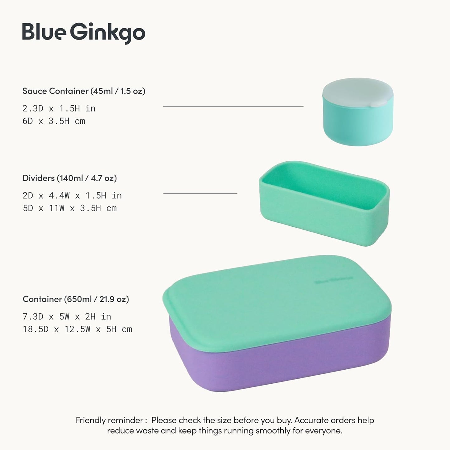 Blue Ginkgo Kids Silicone Lunch Box Set – Durable Heavy-Duty Silicone Bento Box, Microwave, Freezer, Dishwasher Safe – Airtight, BPA Free (Made in Korea, Coral)
