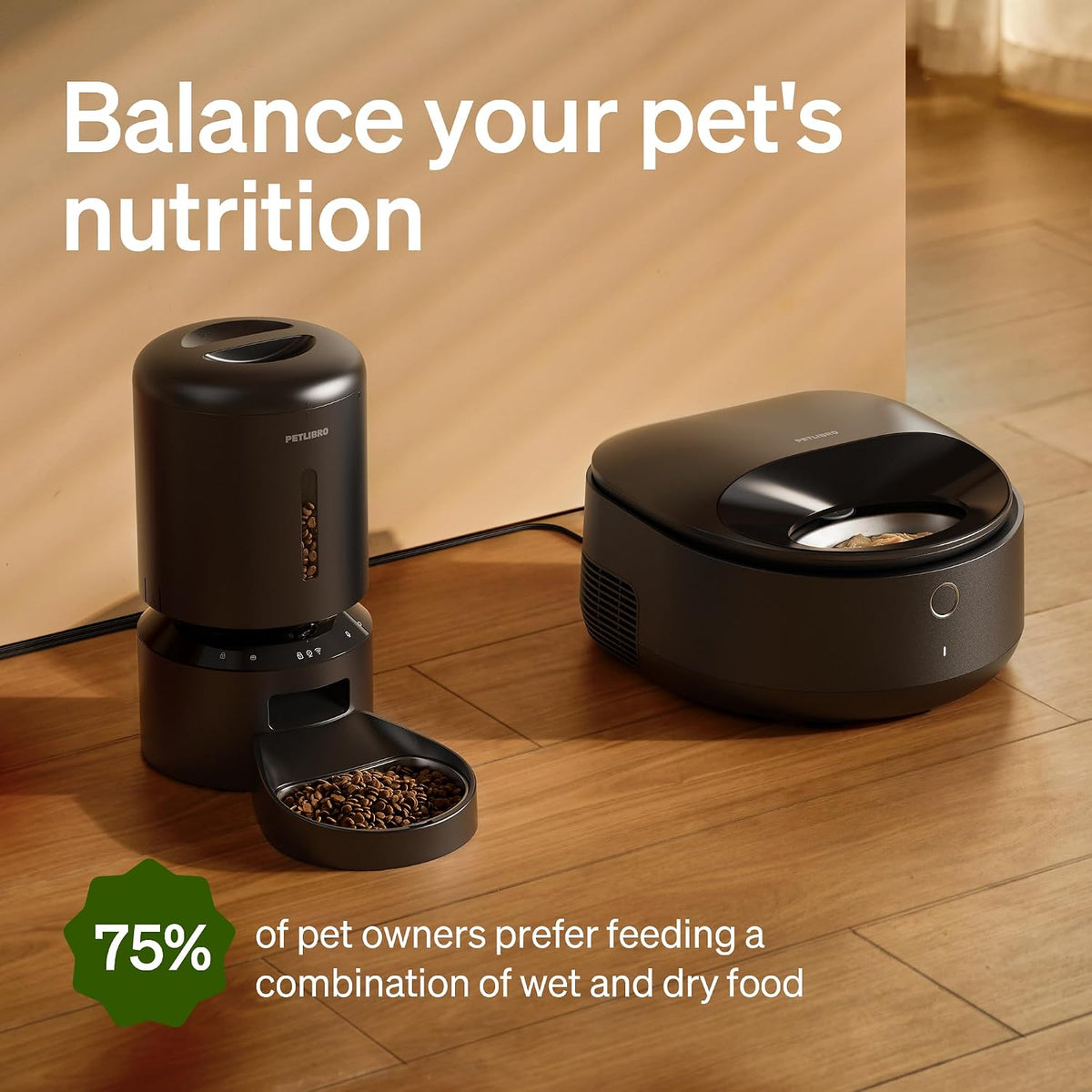 PETLIBRO Automatic Cat Feeder for Wet Food with Stainless Steel Bowl