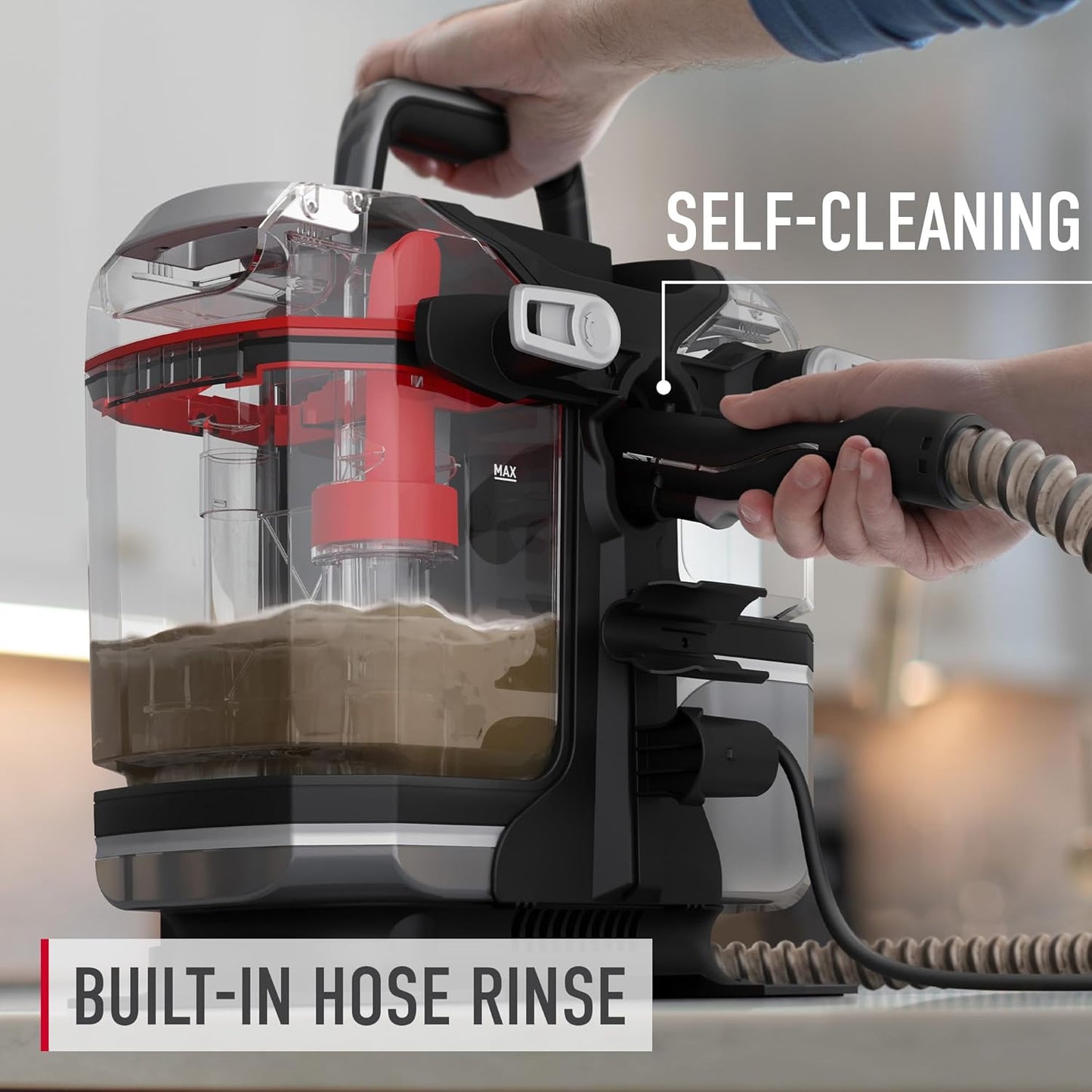 Hoover CleanSlate Carpet & Upholstery Spot Cleaner, Stain Remover, Portable, FH14000V, White