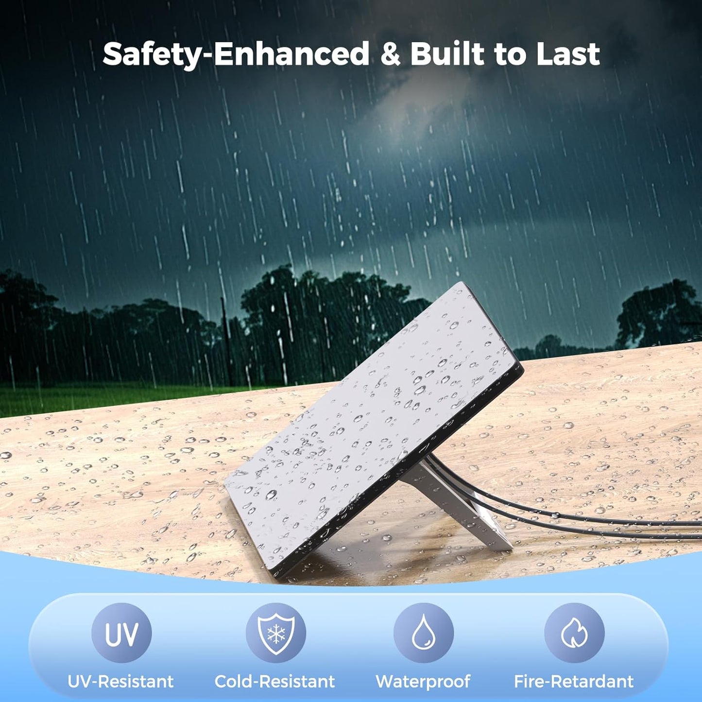 Starlink Mini Power Cable - 16.4 FT/5M Replacement Waterproof Outdoor DC Charging Cord for Mini DC Power - Gray