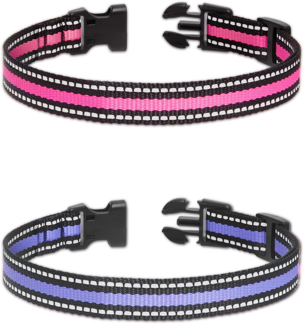 DOGLinsen 2-in-1 Bark and Shock Collar for Dogs, Smart Anti Barking Dog Training Collar with 5 Adjustable Sensitivity, Automatic Bark Collar with Remote, Vibration, Beep, Shock and Automatic