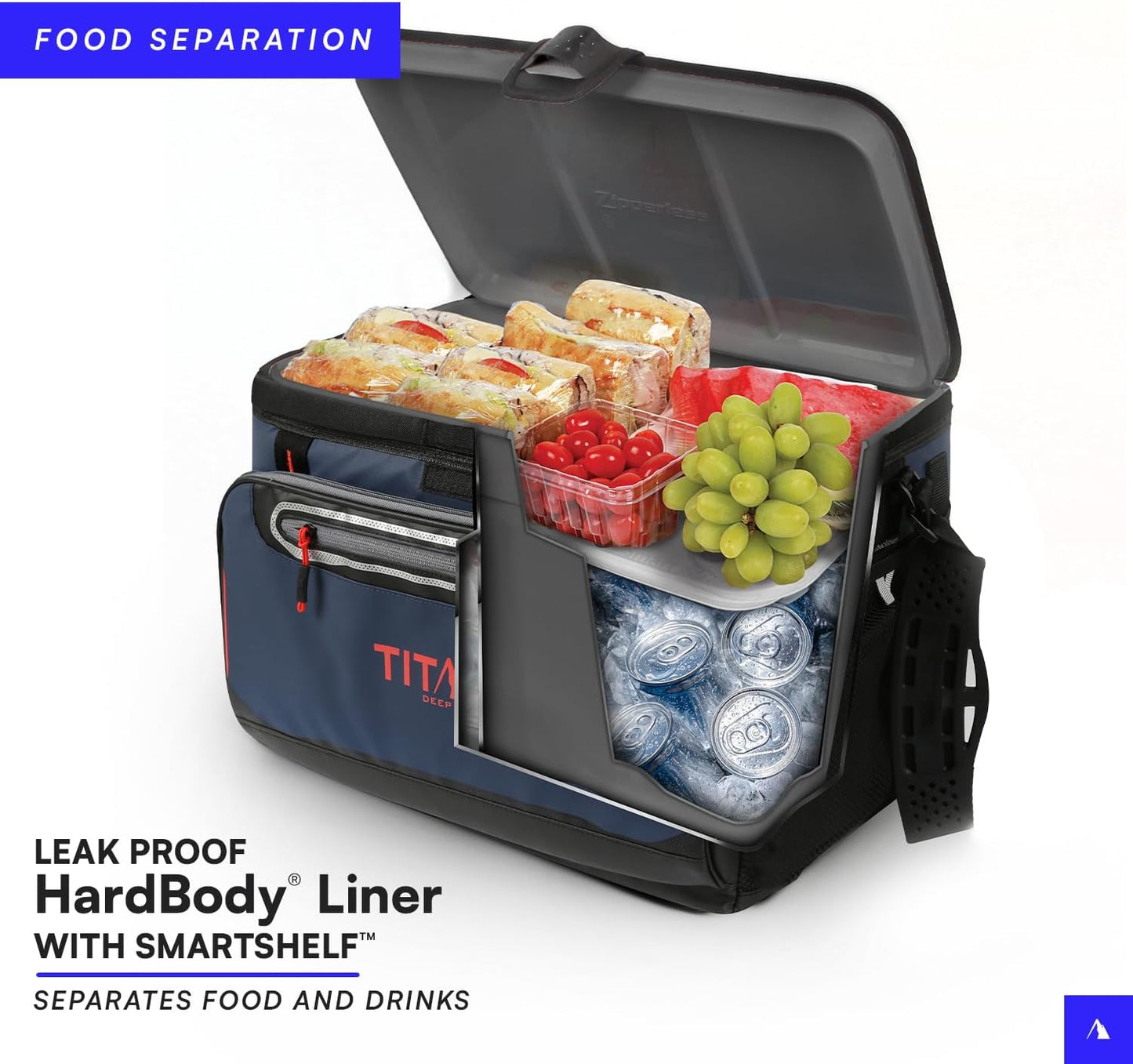 Arctic Zone Titan Deep Freeze 16 Can Zipperless Hardbody Cooler, Moss