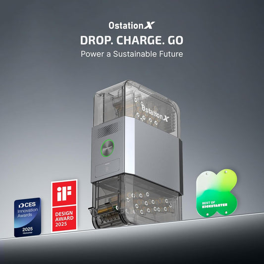 OLIGHT Ostation X 3-in-1 Smart Battery Charger with Charging Testing & Storage, Exclusively for 36 AAA Ni-MH Batteries, No Polarity Check Needed, Bad Battery Detection, App Monitoring (Grey)