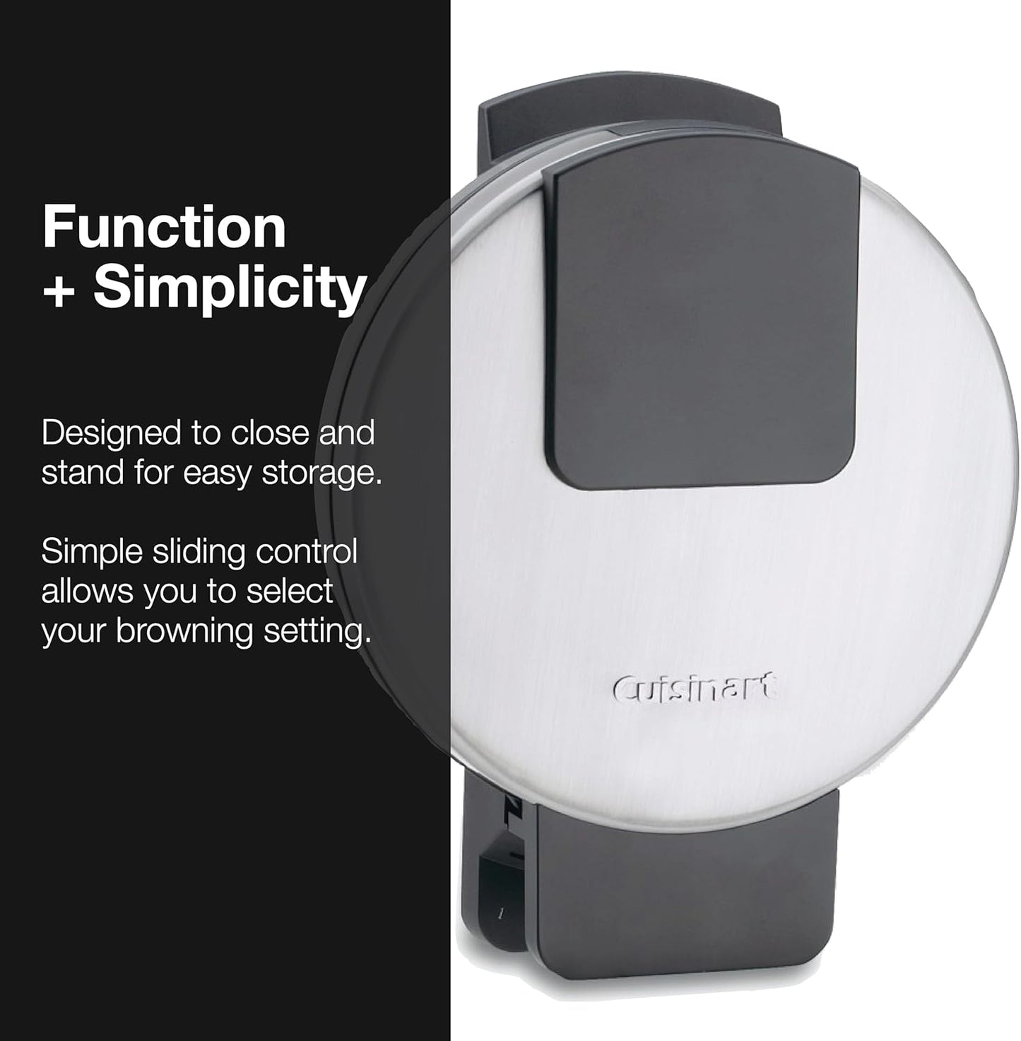 Cuisinart WMR-CAC Traditional Round Waffle Maker, small