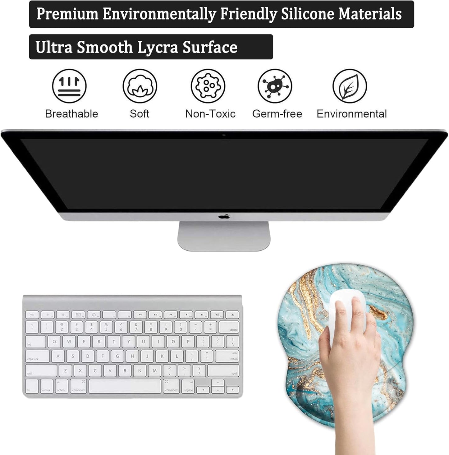 Purilite Select Ergonomic Mouse Pad