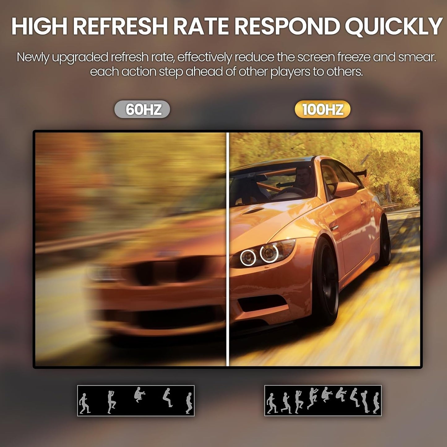 CRUA 34 Inch Curved Gaming Monitor 144HZ, White 21:9 Ultra Wide PC Monitor 1500R WQHD 3440X1440P 120% sRGB Computer Display/VA Panel/PIP& PBP/HDMI2.0 & DP1.4/Tilt Adjustment/Wall Mountable
