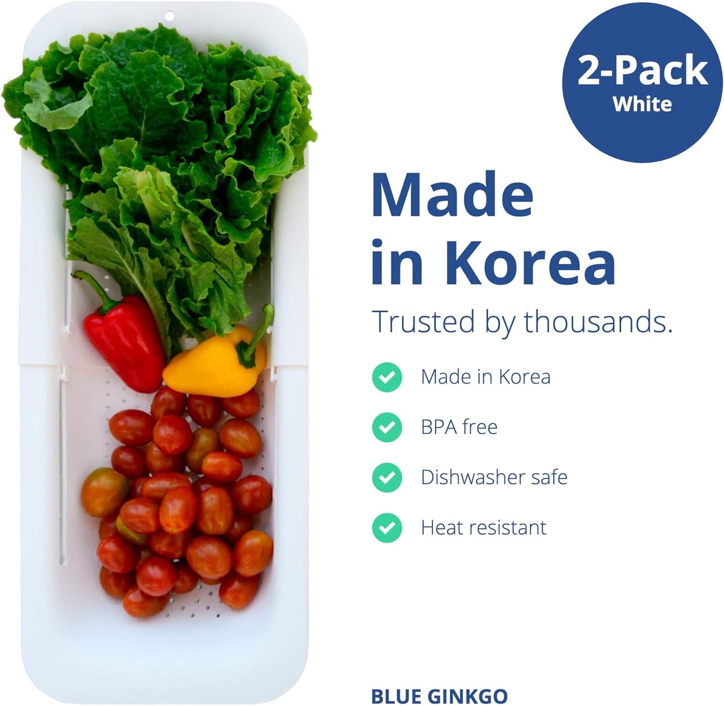 Purilite Select Expandable Sink Colander