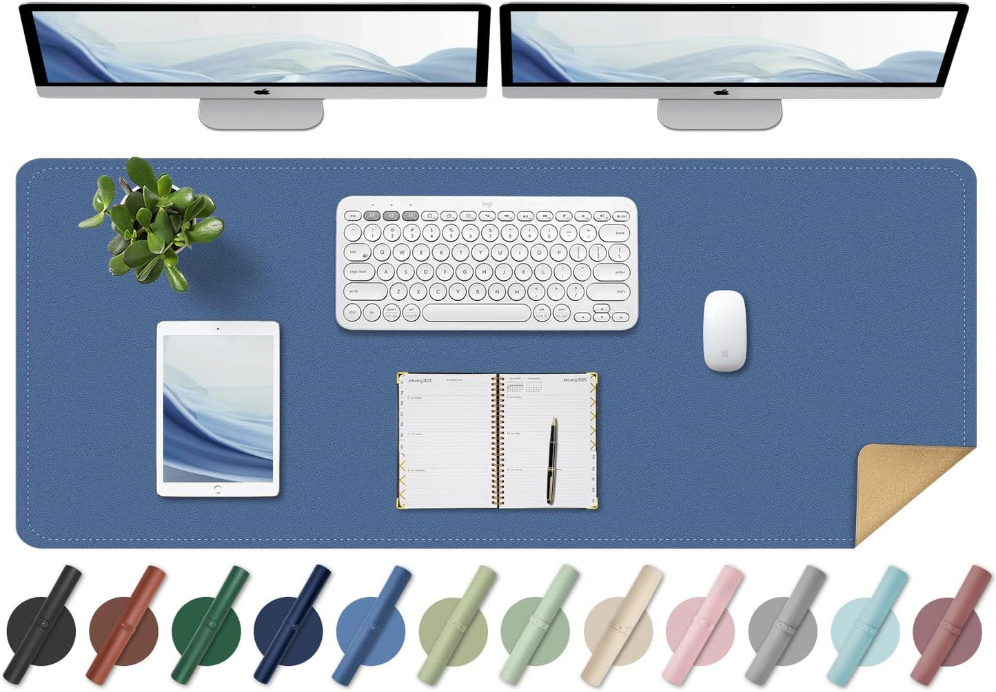 Purilite Select Dual-Sided Desk Pad