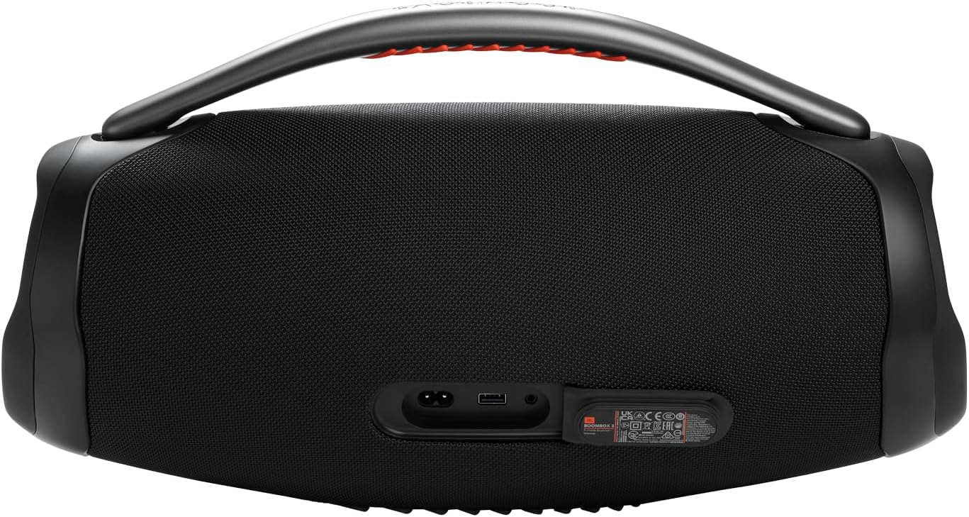 JBL Boombox 3 Wi-Fi - Powerful Wi-Fi and Bluetooth Portable Speaker - Black