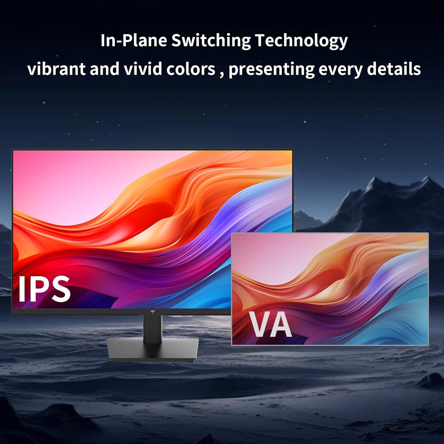 KTC 32 Inch 2K Computer Monitor, IPS 1440p Monitor with Ultra-Thin Bezels, HDR10, Freesync/G-sync, HDMI/DP Ports, Tilt Adjustable, Eyecare, Ideal for Business, Office, and Casual Gaming
