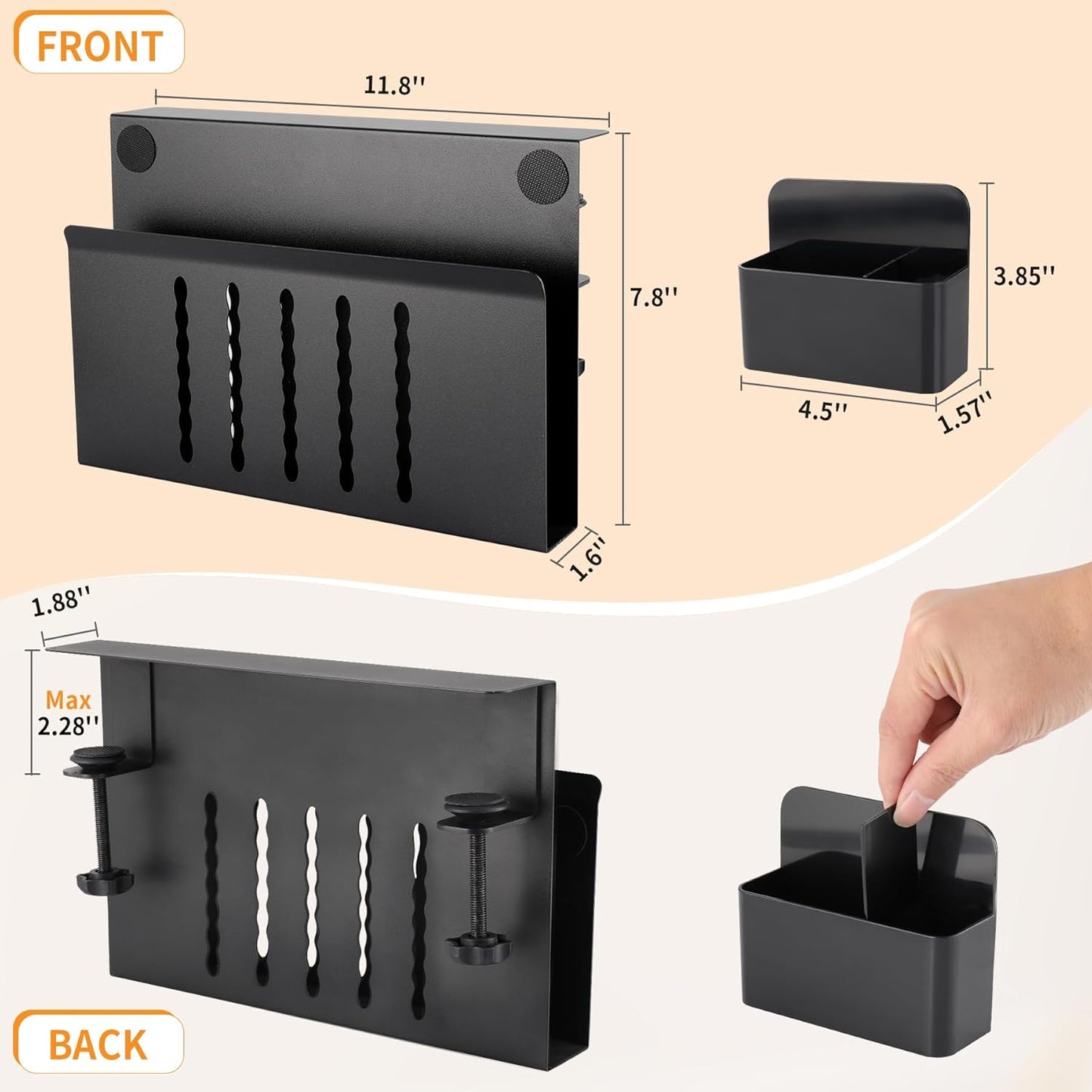 Purilite Select Desk Side Storage