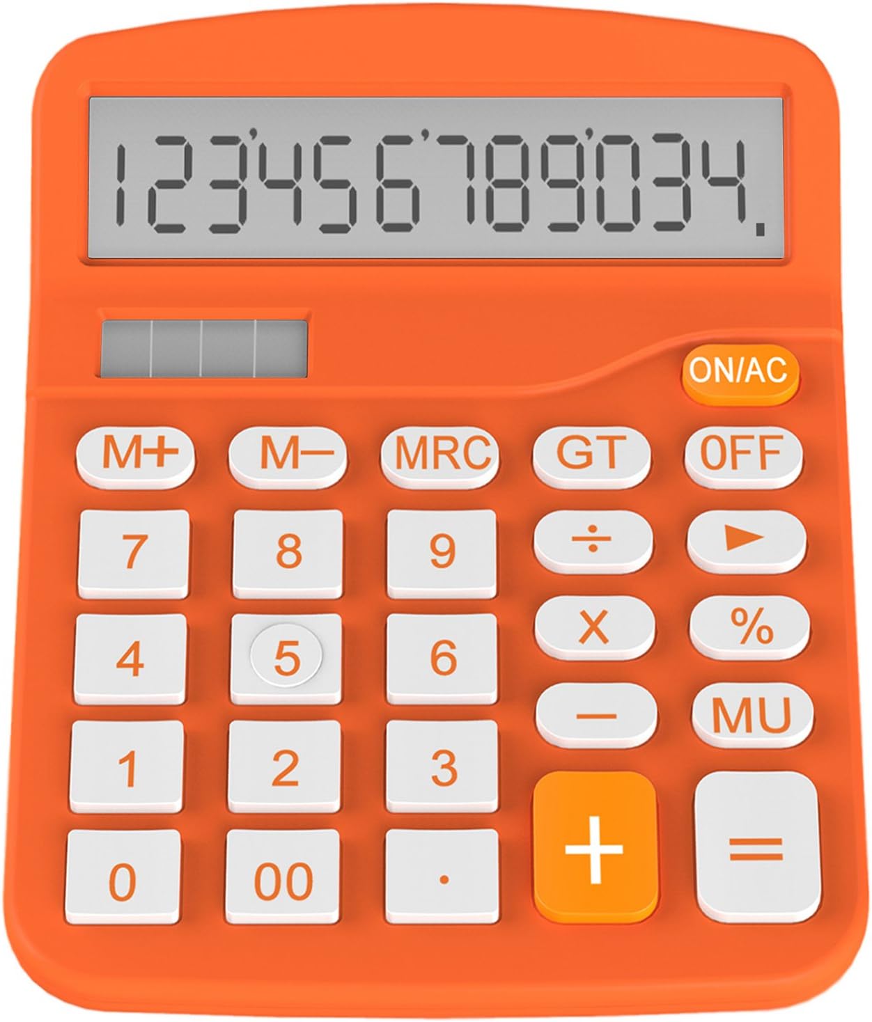 Helect Standard Function Desktop Calculator | Desktop Calculator | Solar Calculator | Office Calculator | Business Calculator | 12-Digit Calculator