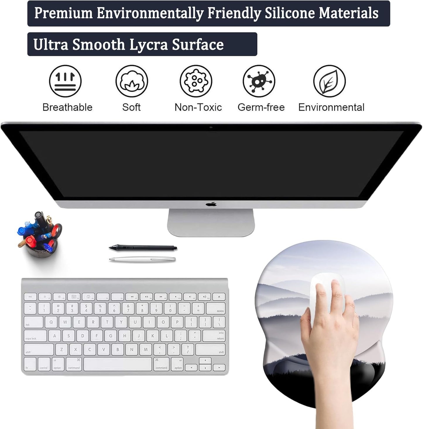 Purilite Select Ergonomic Mouse Pad