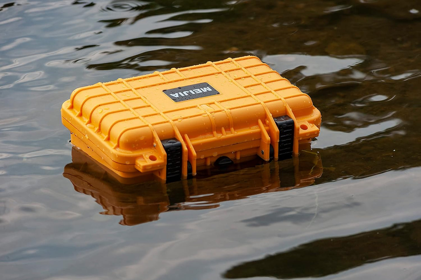 MEIJIA Portable All Weather Waterproof Protective Hard Case,Camera Case with Customizable Fit Foam,Fit use of Drones,Camera, Equipments, 11.65 x8.35x3.78inches