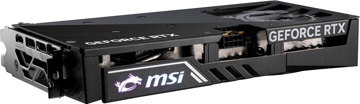 MSI Gaming RTX 5060 8G Gaming OC Graphics Card (8GB GDDR7,TBA-bit, Extreme Performance: 2550 MHz, DisplayPort x3 2.1a, HDMI 2.1b, NVIDIA Blackwell Architecture)