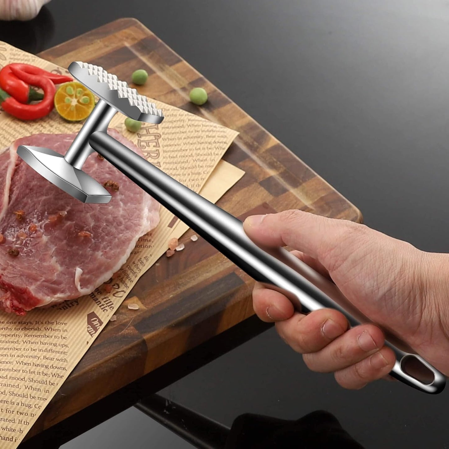Purilite Select Double-Sided Meat Tenderizer Mallet