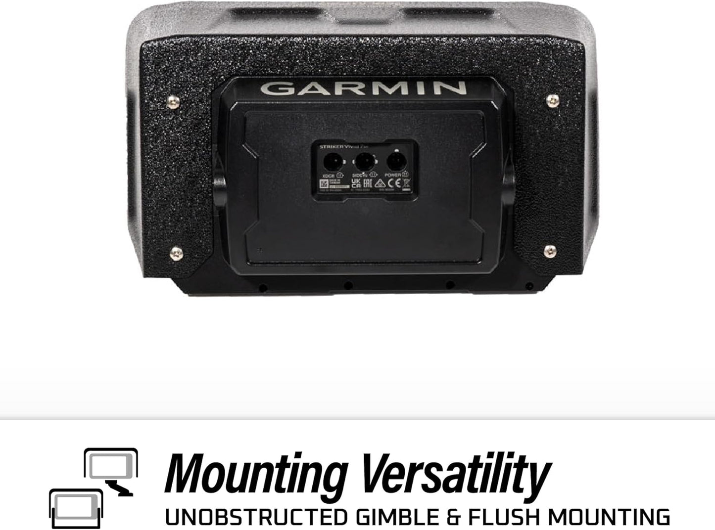 BerleyPro Visor Compatible With Garmin GPS, Fish Finders and Depth Finders - Sun Shade for Striker, Echomap, GPSMAP, and More - Echomap UHD2 7" Touch