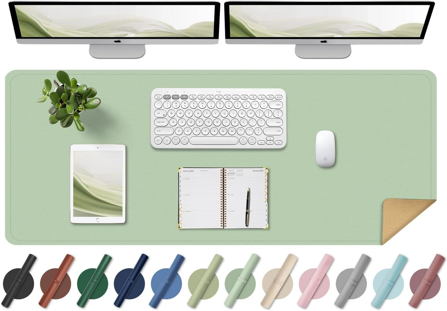 Purilite Select Dual-Sided Desk Pad