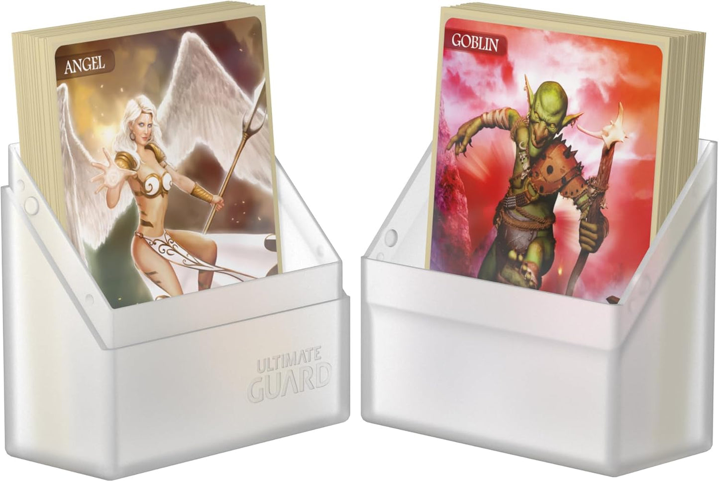 Ultimate Guard Boulder 100+ Classic, Deck Case for 100 Double-Sleeved TCG Cards, Onyx, Secure & Durable Storage for Trading Card Games, Soft-Touch Finish