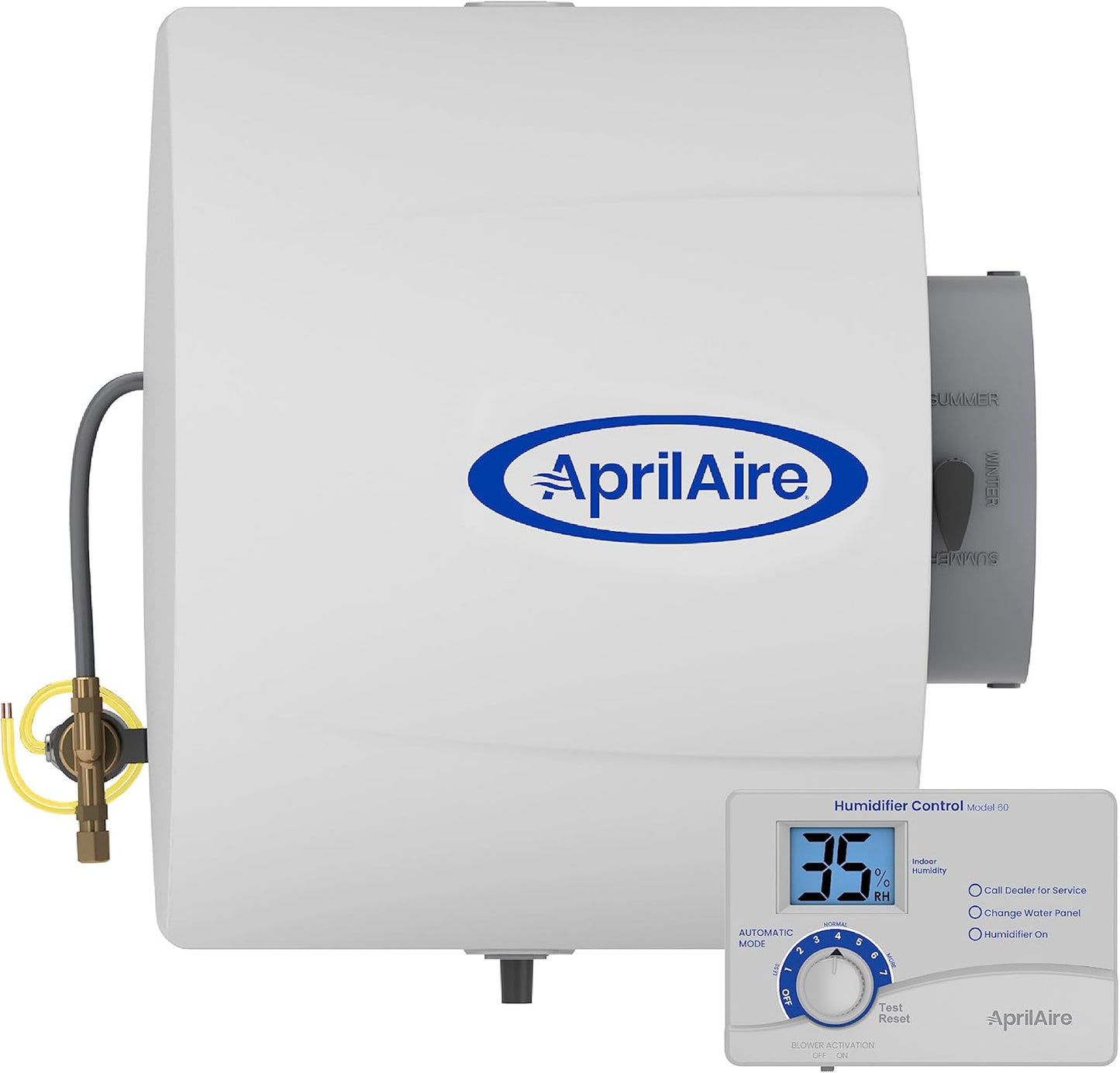 Aprilaire 600M Whole-House Humidifier with Manual Control