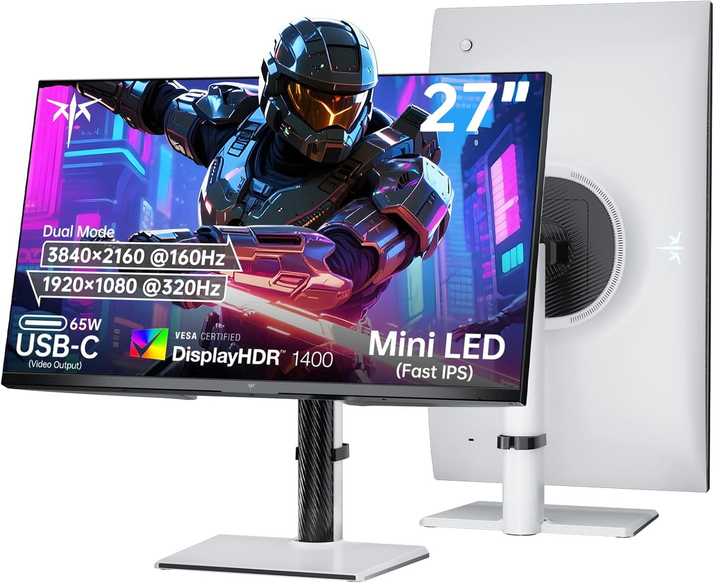 KTC 32 Inch 2K Computer Monitor, IPS 1440p Monitor with Ultra-Thin Bezels, HDR10, Freesync/G-sync, HDMI/DP Ports, Tilt Adjustable, Eyecare, Ideal for Business, Office, and Casual Gaming