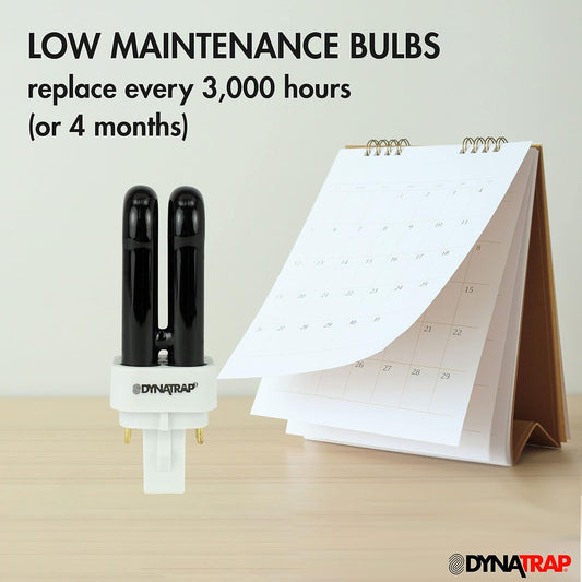 DynaTrap DT1100-CA Mosquito & Flying Insect Trap with Wall Mount – Kills Mosquitoes, Flies, Wasps, Gnats, & Other Flying Insects – Protects up to 1/2 Acre - PuriLite