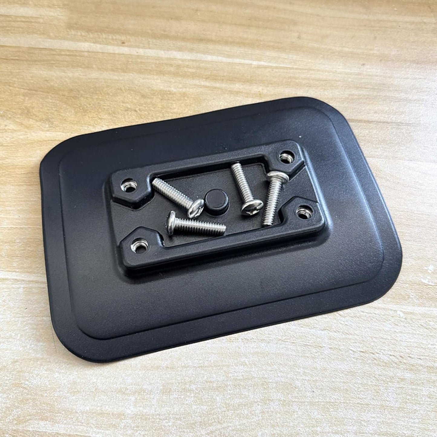 KEXIAO 2Pcs Inflatable Boats Glues on Pad Kayaking Inflatable Boats Rod Holder Fish Finders Mount Fishing Tool Accessories