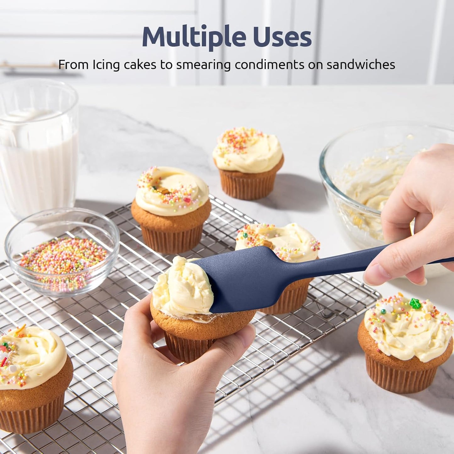 Purilite Select Midnight Blue Silicone Spatula