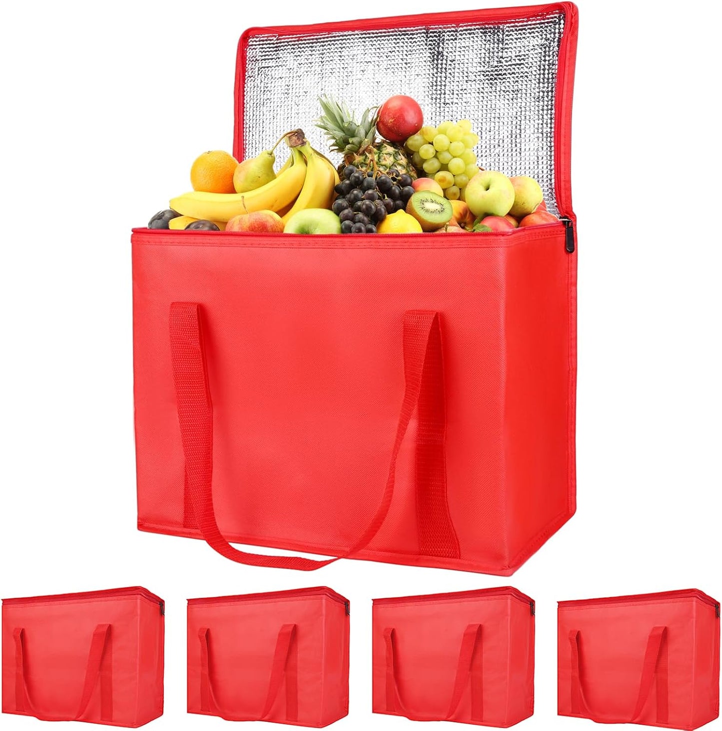 Purilite Select™ Insulated Food Delivery Bag – Extra Large Thermal Carrier for Hot & Cold Food Transport