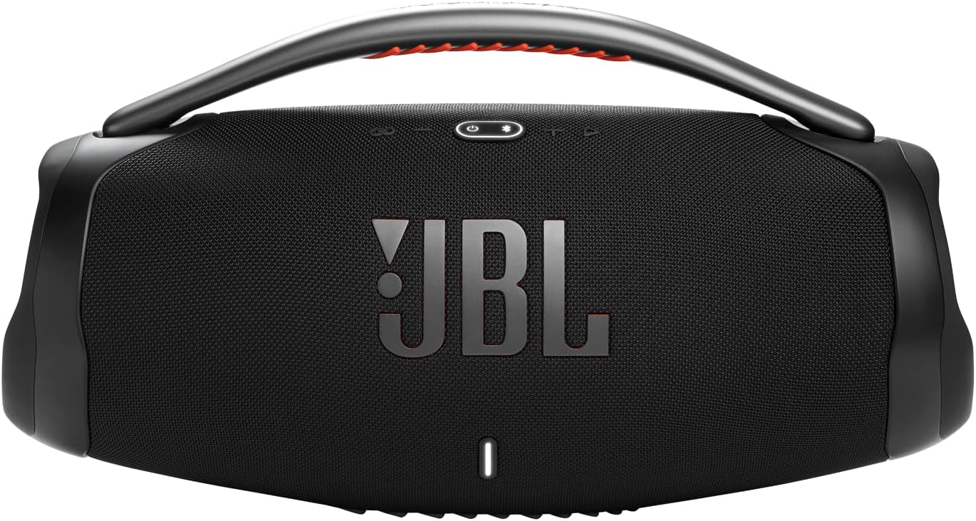 JBL Boombox 3 Wi-Fi - Powerful Wi-Fi and Bluetooth Portable Speaker - Black