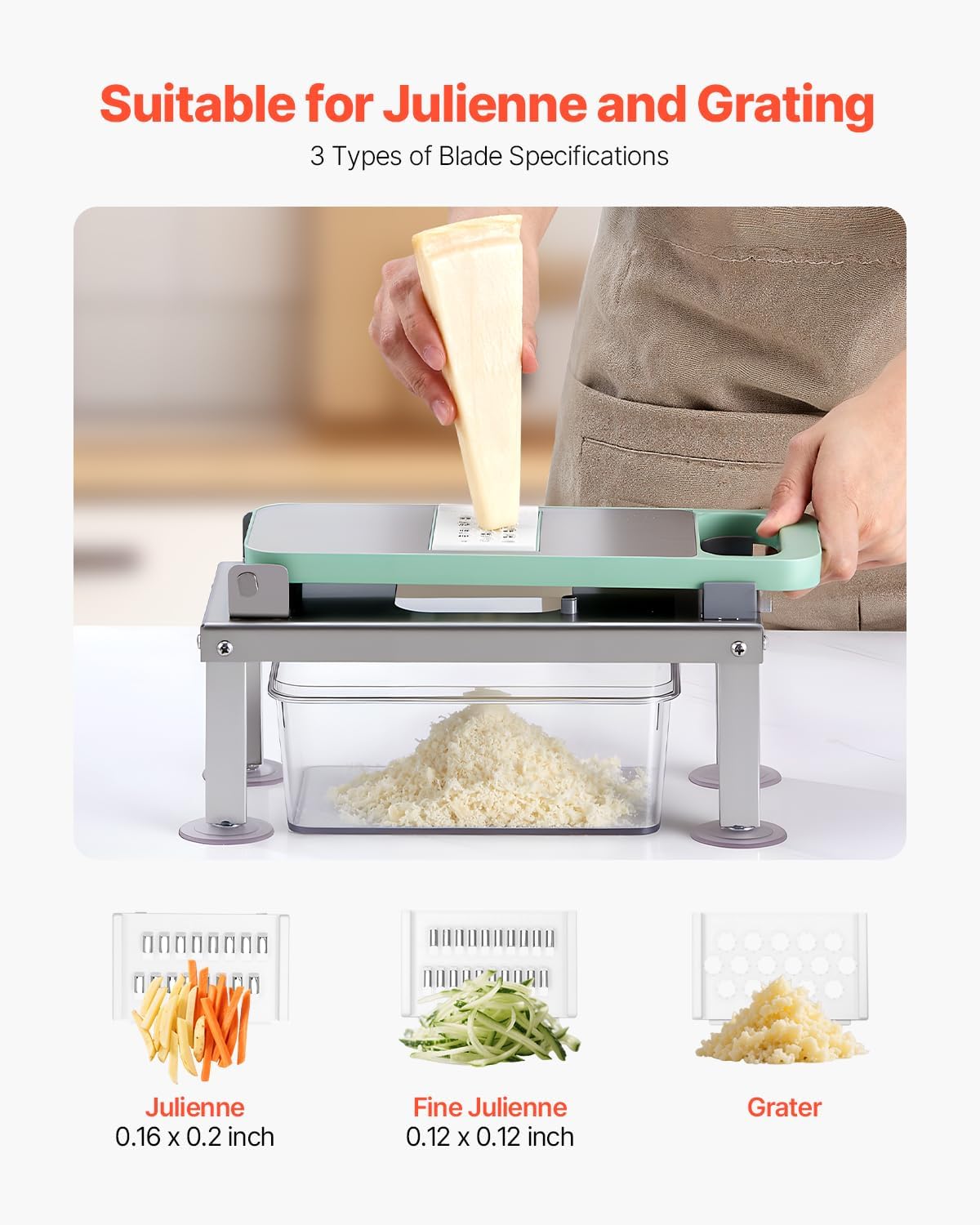Purilite Select Stainless Steel Vegetable Chopper & Food Dicer
