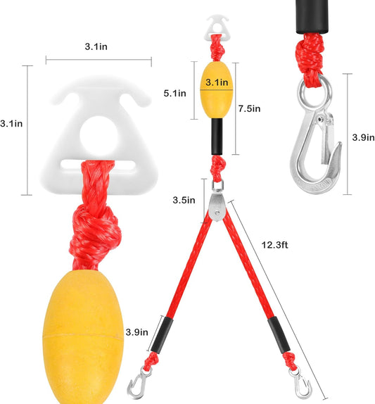 Purilite Select Self-Centering Tow Harness for Watersports